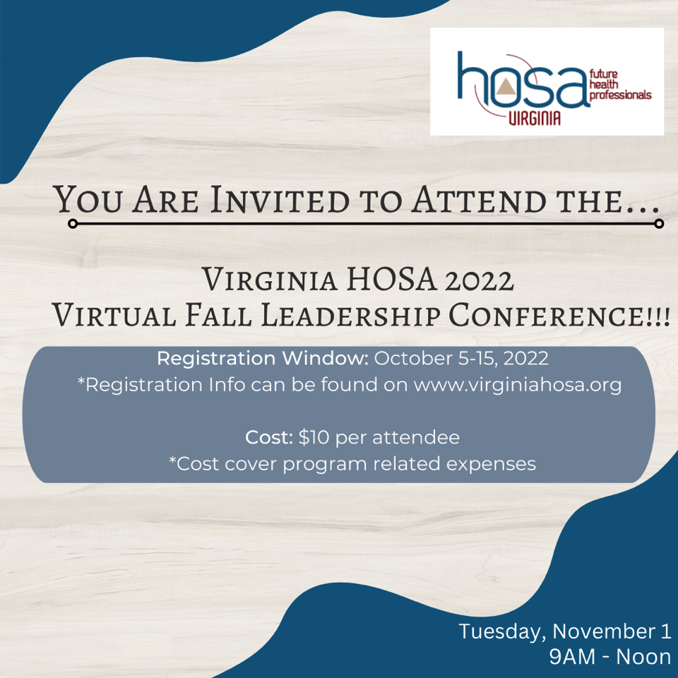 Virginia HOSA Fall Leadership Conference